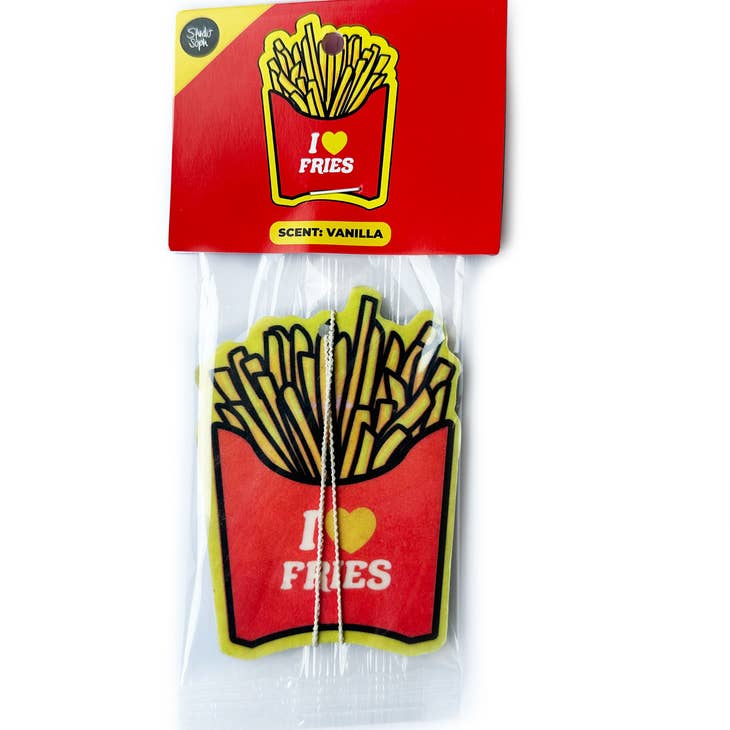 I Love Fries Air Freshener
