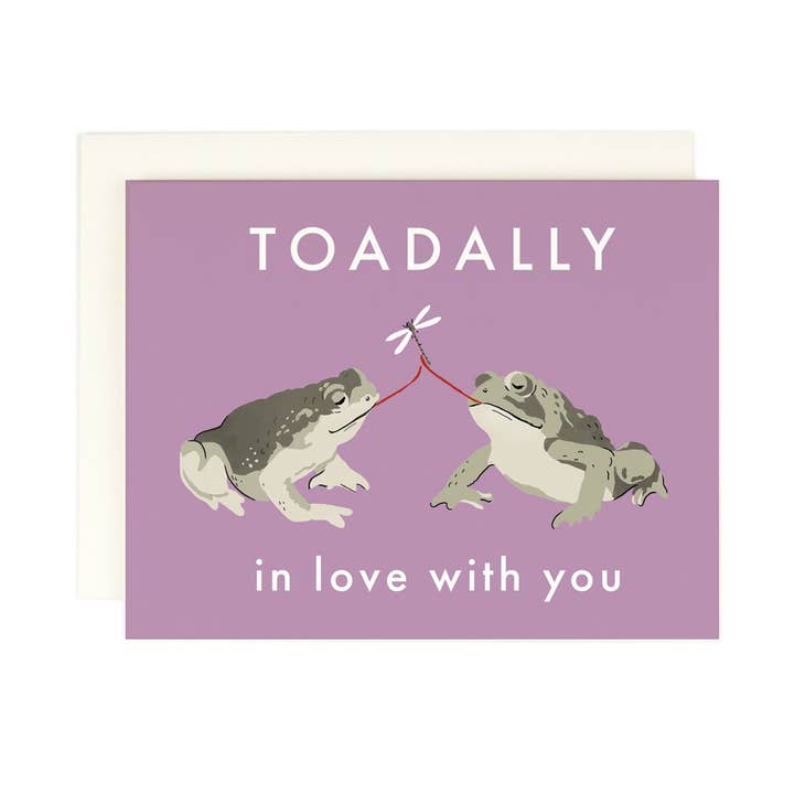 Toadally in Love with You Card
