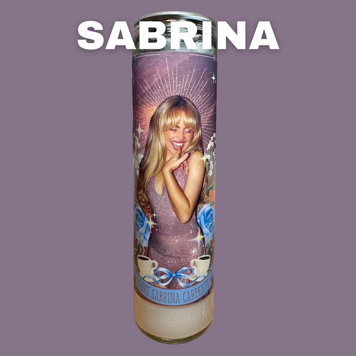 Sabrina Carpenter Candle | Hartford Prints