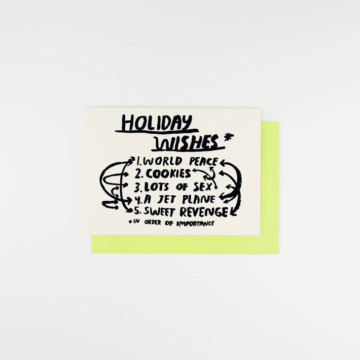 Holiday Wishes Card