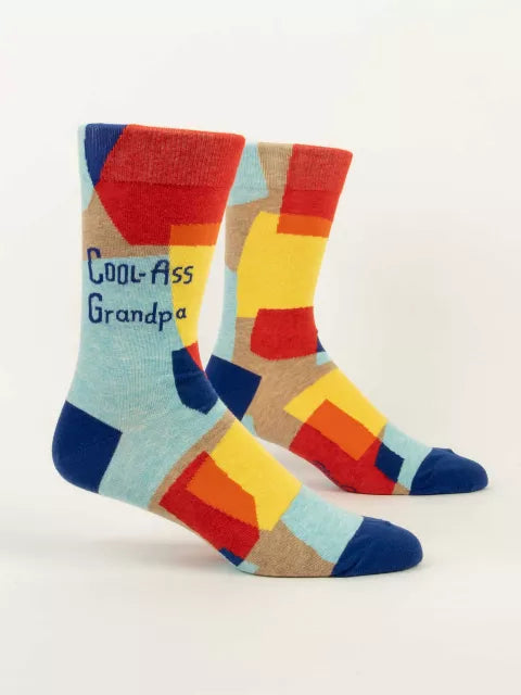 Cool-Ass Grandpa Men's Socks - Crew Socks