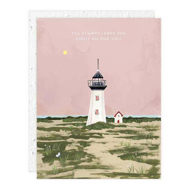 Lighthouse - Love + Friendship Card