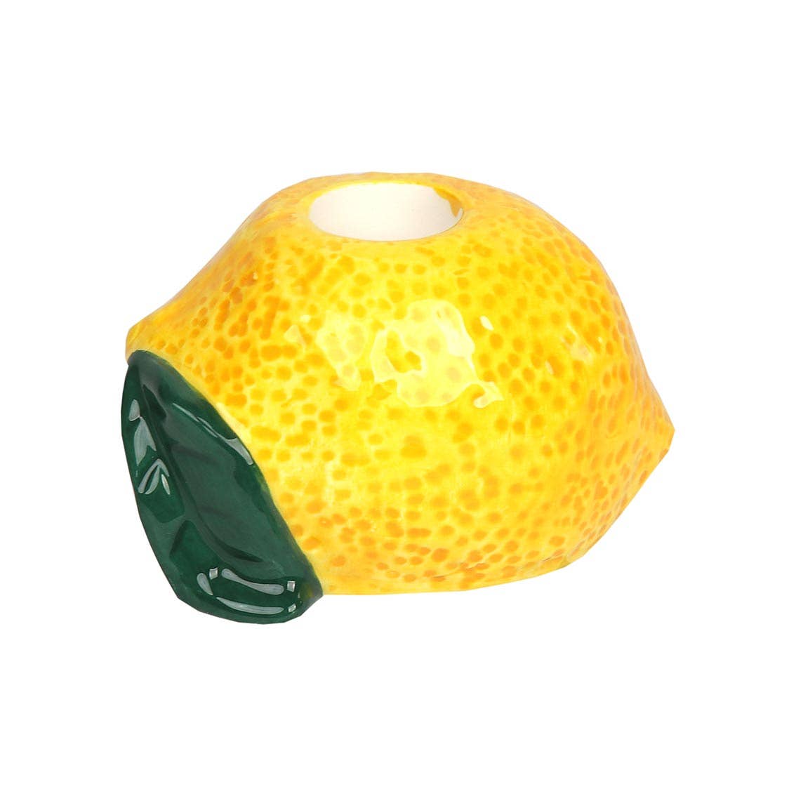 Lemon Ceramic Candle Holder | Hartford Prints