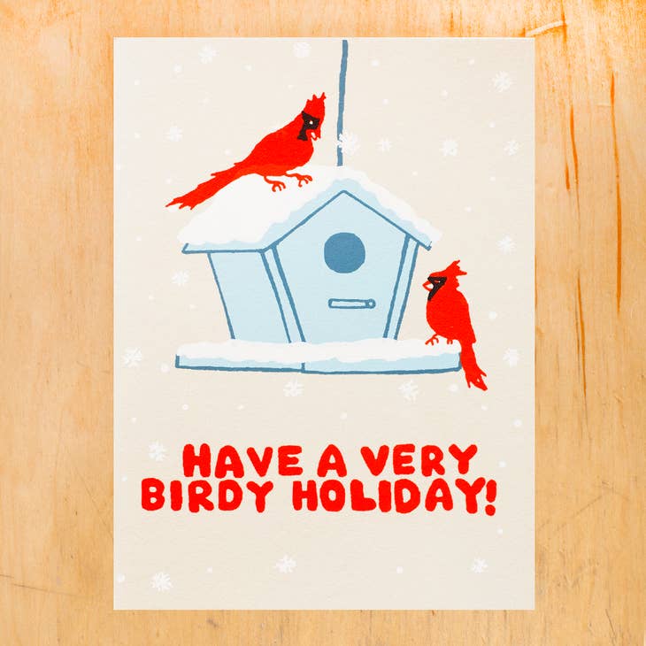 Birdy Holiday Greeting Card