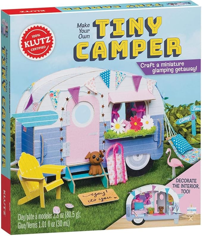 miniature campers Klutz Make Your Own Tiny Camper