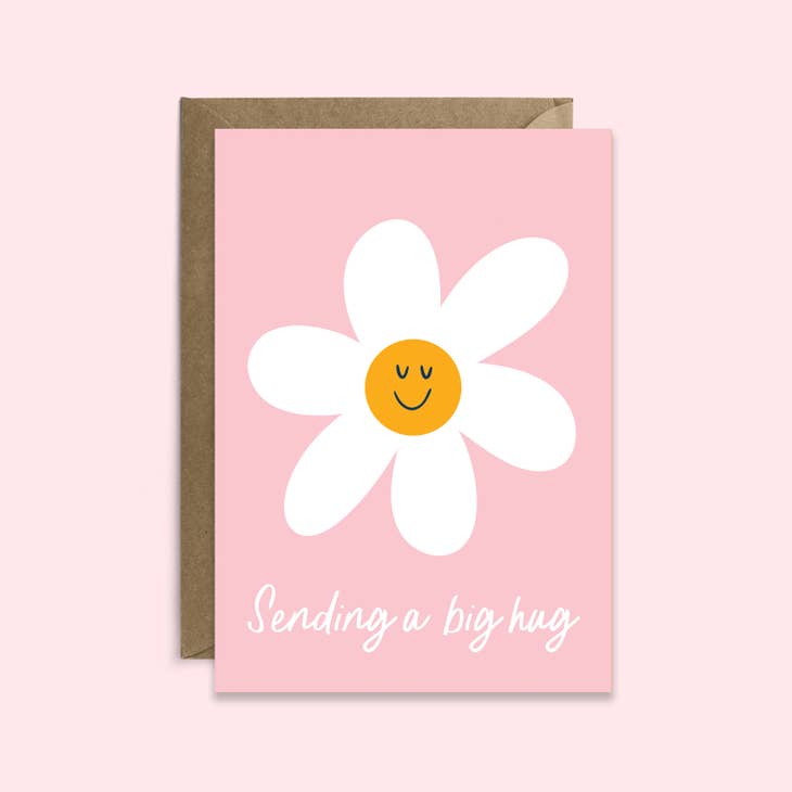 Sending A Big Hug Daisy Card