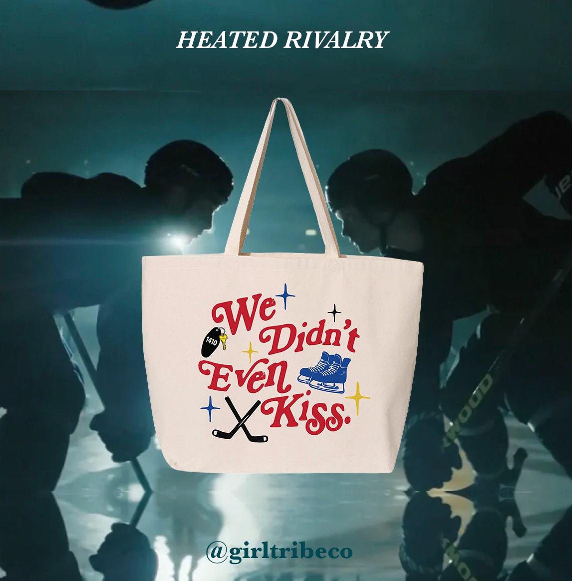 We Didn't Even Kiss Tote | Hartford Prints