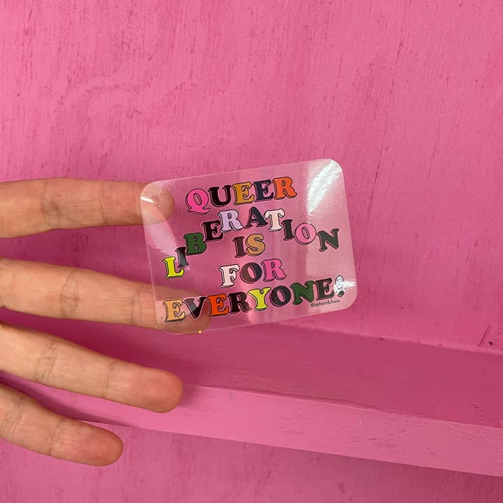 Queer Liberation is for Everyone Sticker