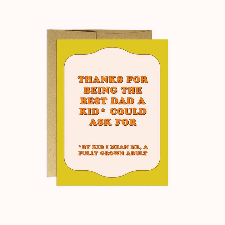 Best Dad Father's Card