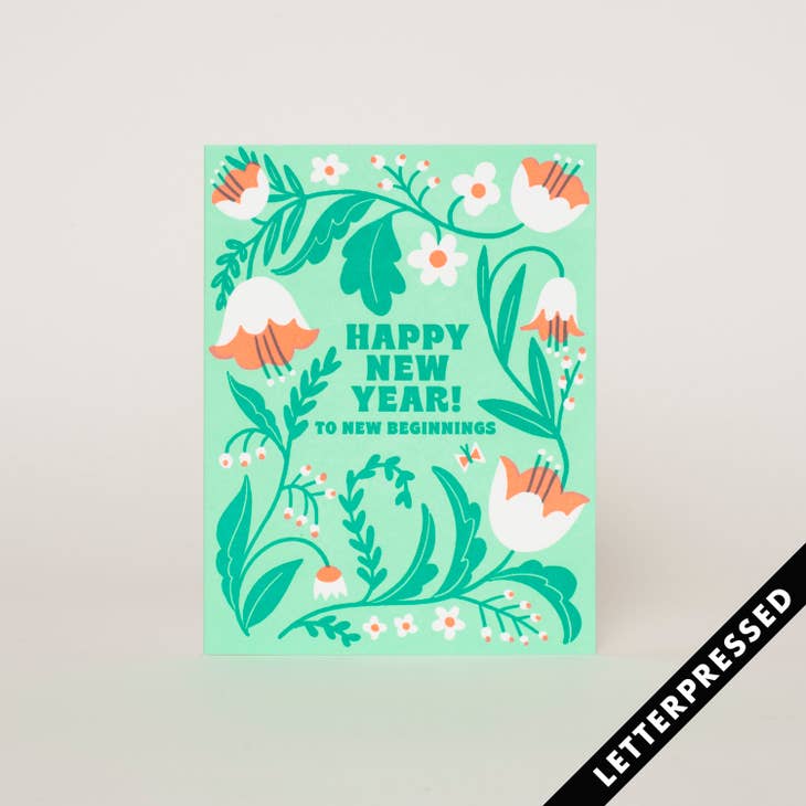 New Year Beginnings Card