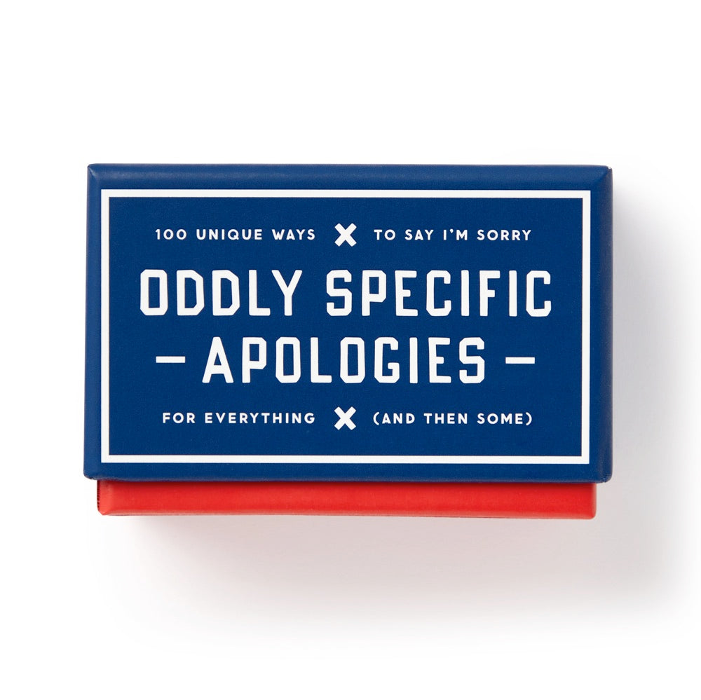 Oddly Specific Apologies - Card Deck