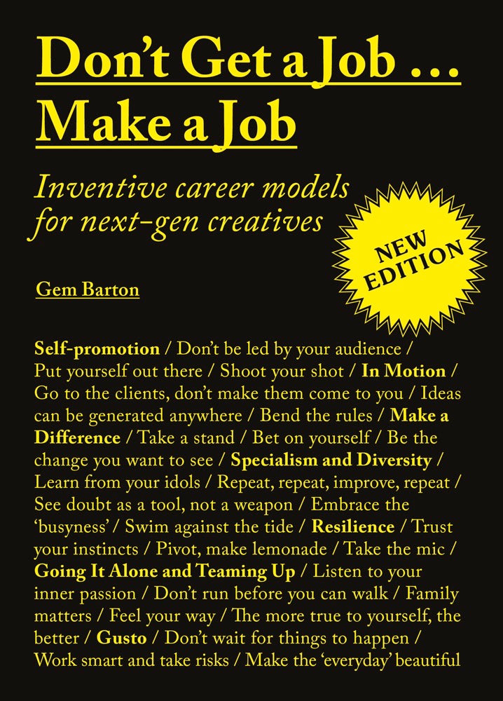 Don't Get a Job?Make a Job New Edition