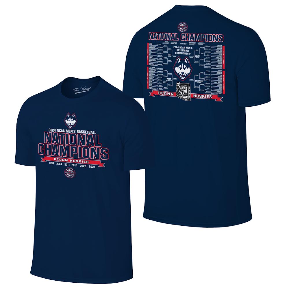 UConn NCAA 2024 Championship T-Shirt