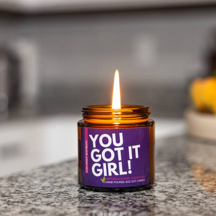 You got it girl! Soothing soy candle- 40z