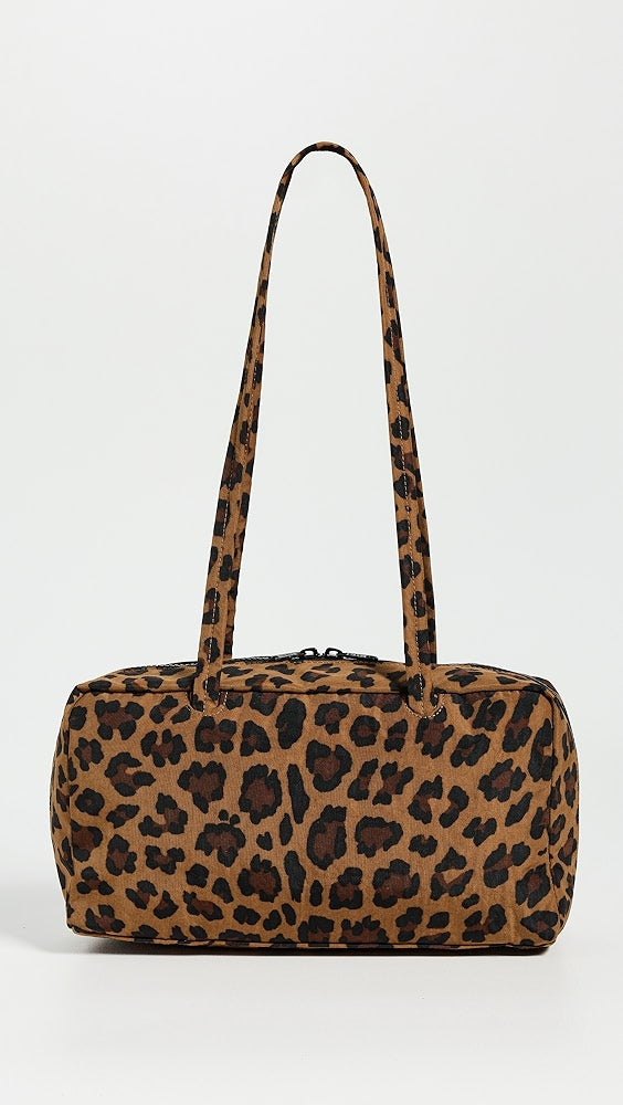 Nylon Bowler Bag - Leopard | Hartford Prints