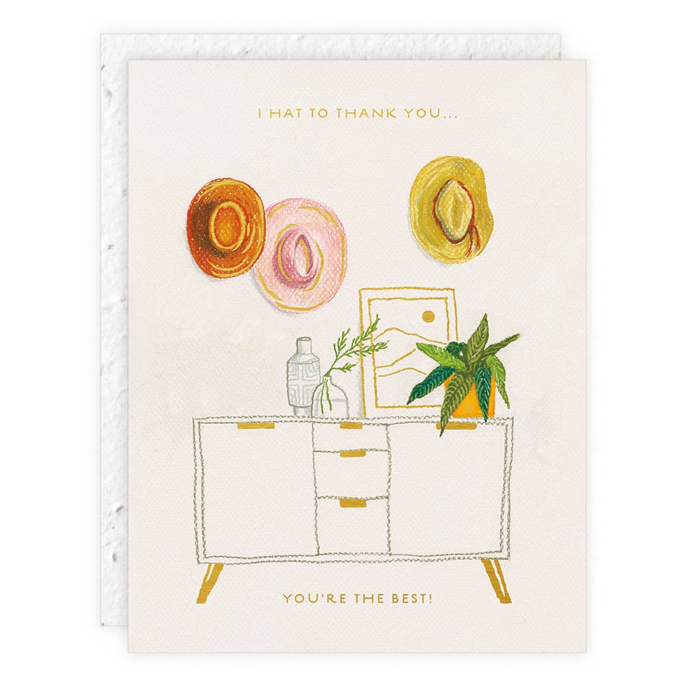 wildflower seed thank you cards Seedlings Card - Encouragement/Support