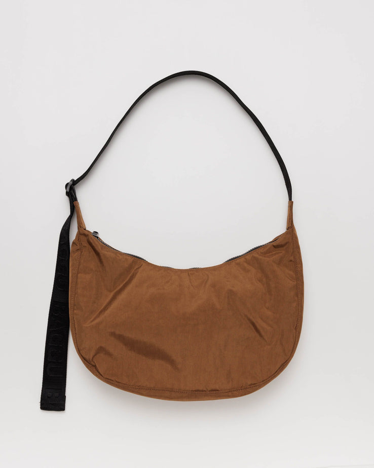 Brown Medium Crescent Bag