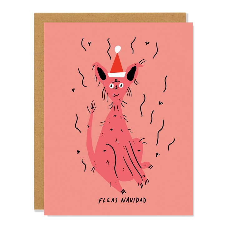 Fleas Navidad Christmas Card