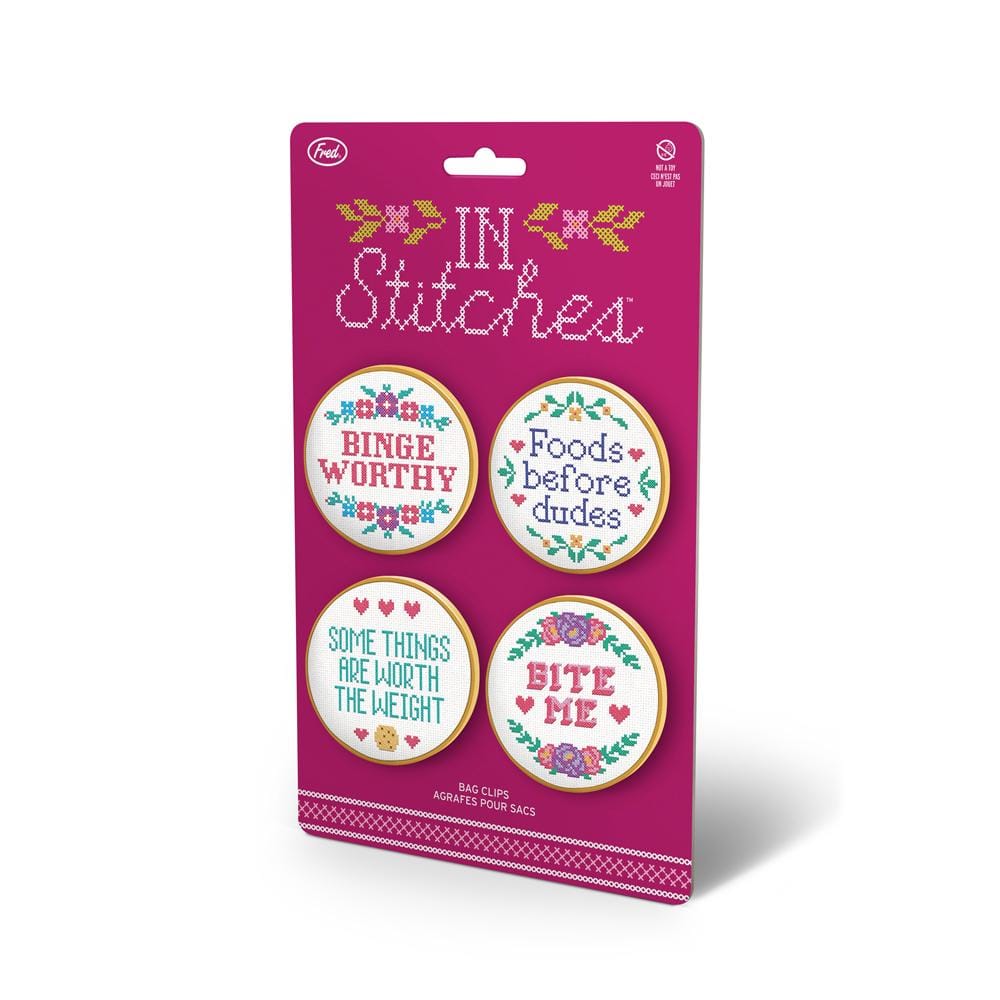 In stitches - Bag Clips