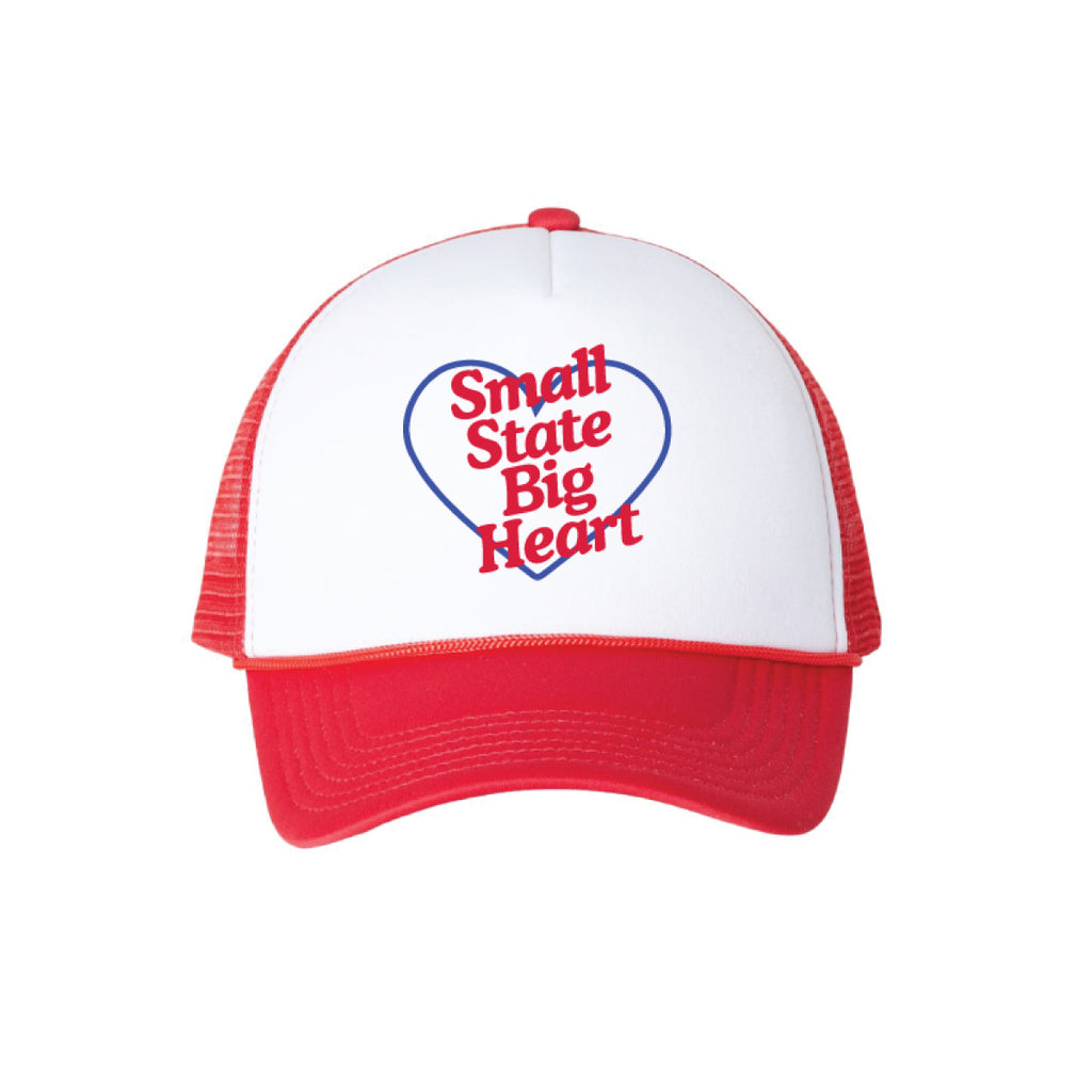 Small State Big Heart Trucker Hat