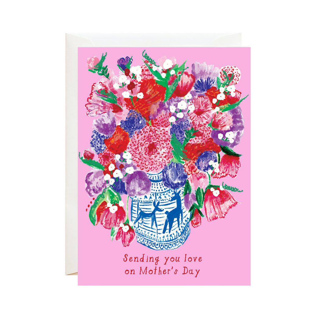 Mum's Bouquet Card