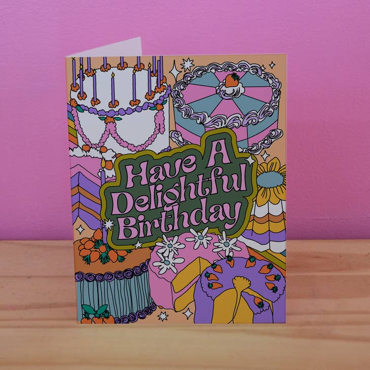 Delightful Birthday Card