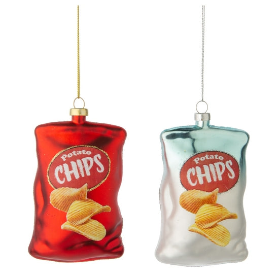 Potato Chips Ornament Hartford Prints