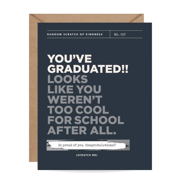 Scratch Off Look at You Card