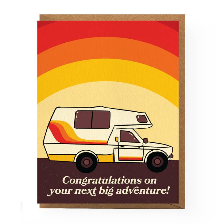Next Big Adventure Congratulations Card