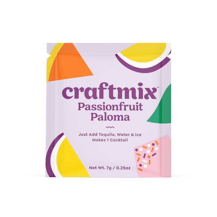 Passionfruit Paloma Cocktail Mixer Packet Hartford Prints