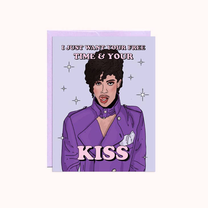 I Want Your Kiss Card