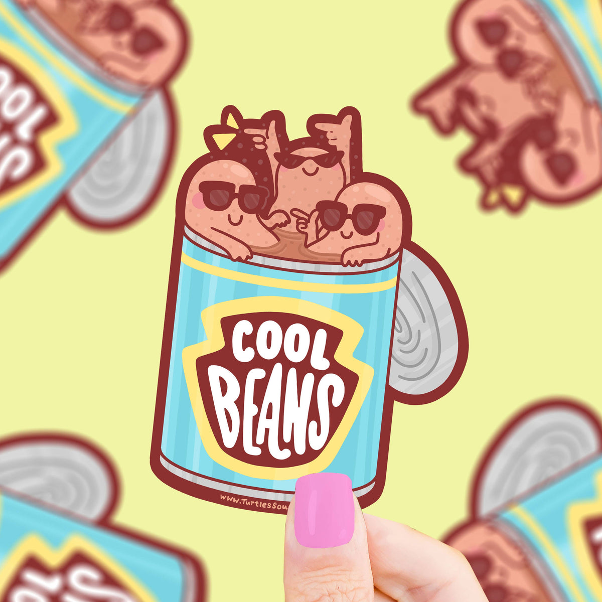 Cool Beans Sticker | Hartford Prints