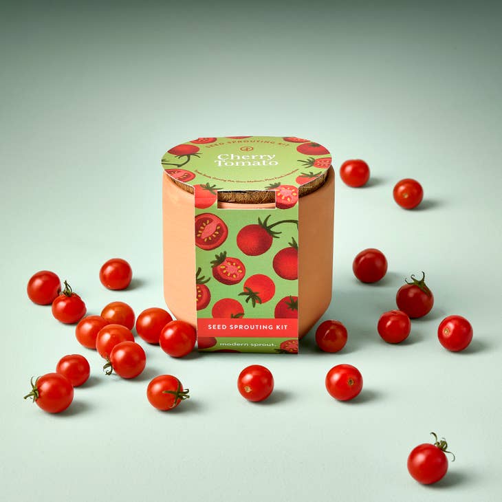 Tiny Terracotta Garden Kit - Cherry Tomatoes