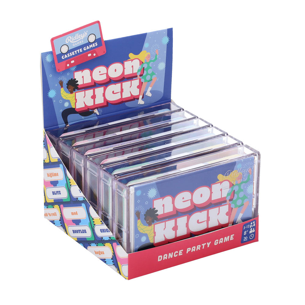 Neon Kick Card Game | Hartford Prints