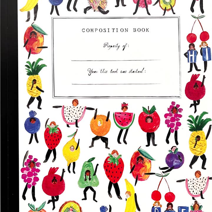 Fruit Salad Composition Book