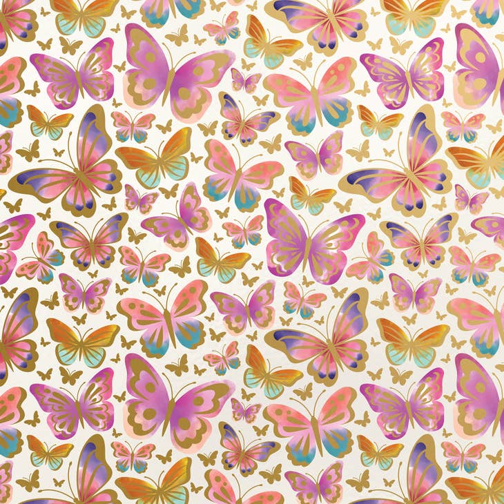 Beautiful Butterflies Wrapping Paper