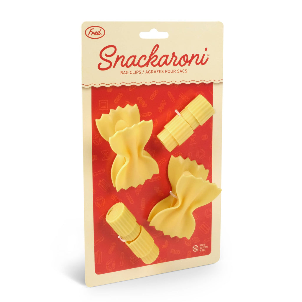 SNACKARONI - Pasta Bag Clips - Set of 4 | Hartford Prints