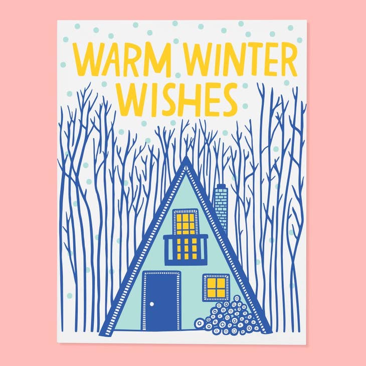 Cabin Winter Card (Set of 6)
