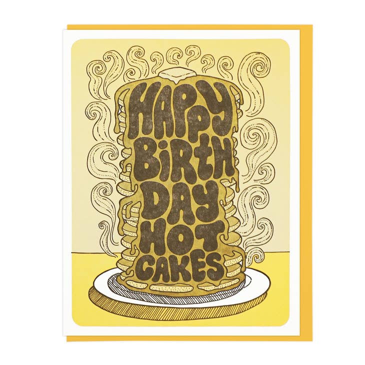 Happy Birthday Hot Cakes Birthday Card