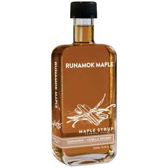 Cinnamon + Vanilla Infused Maple Syrup 250ml