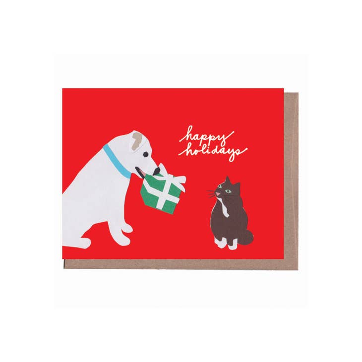 Holiday Friends Christmas Card - Box of 8