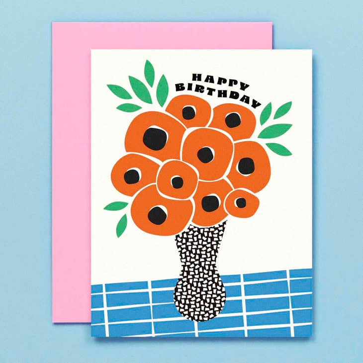 Poppy Birthday No. 2 Card