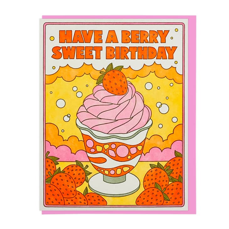 Berry Sweet Birthday Card
