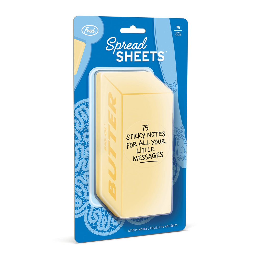 Butter Notes SPREAD SHEETS - Butter Sticky Notes | Hartford Prints
