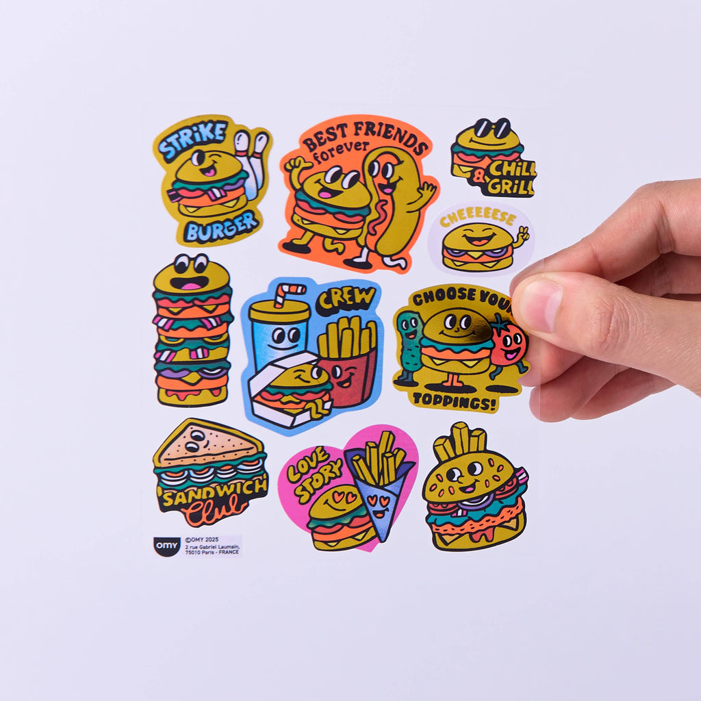Stickers Big Burger | Hartford Prints