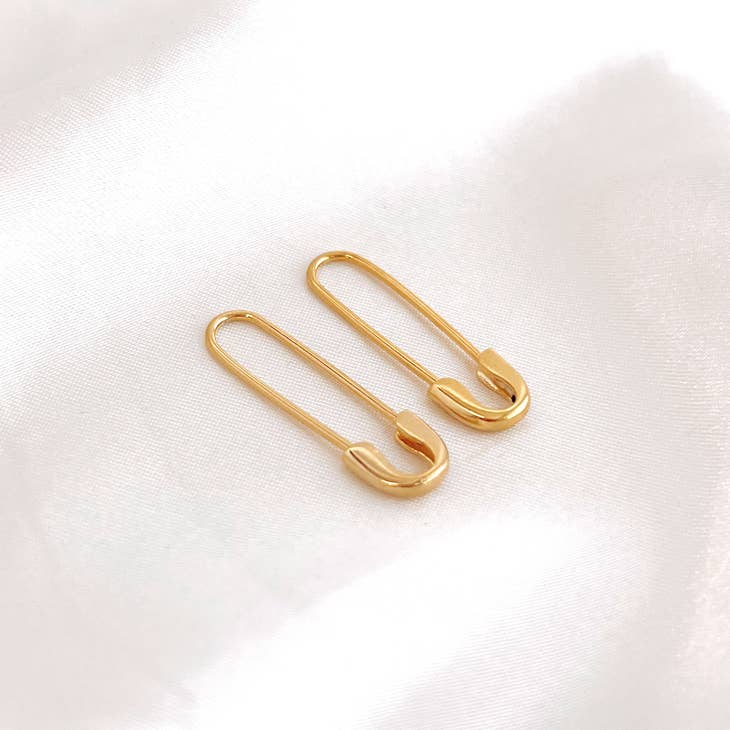 Safety Pin Earrings