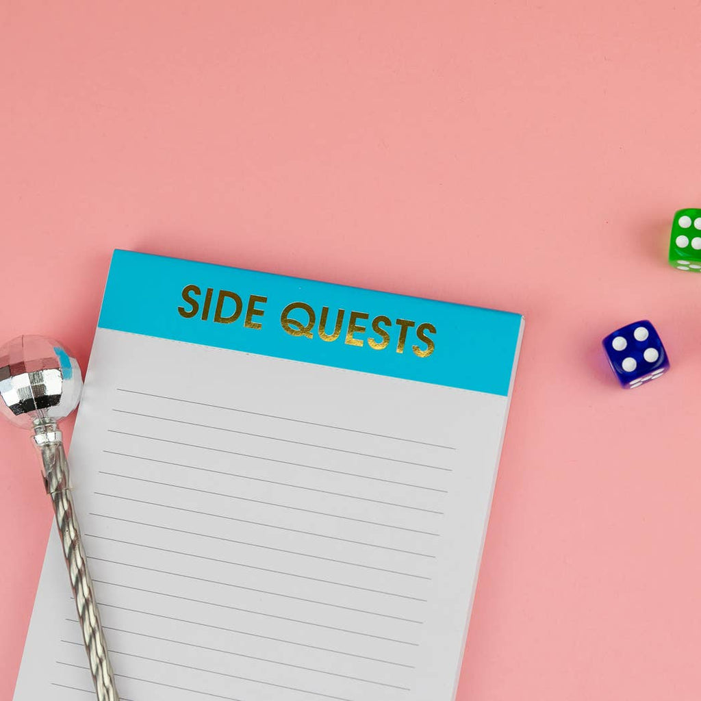 Side Quests - Lined Notepad | Hartford Prints