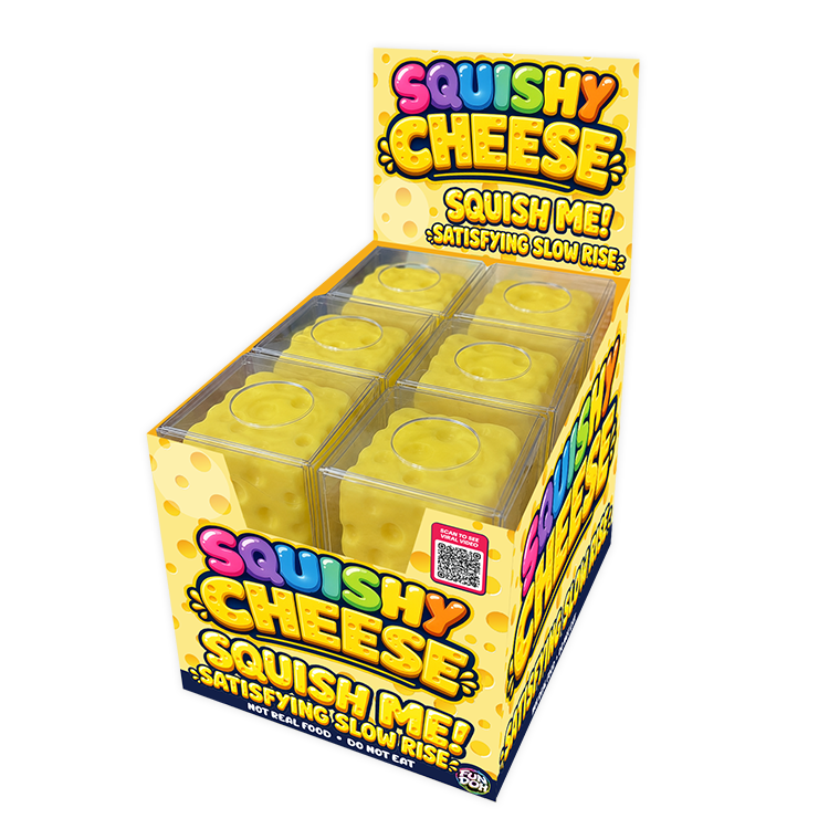 Fun Doh Slow Rise Cheese Squishies | Hartford Prints