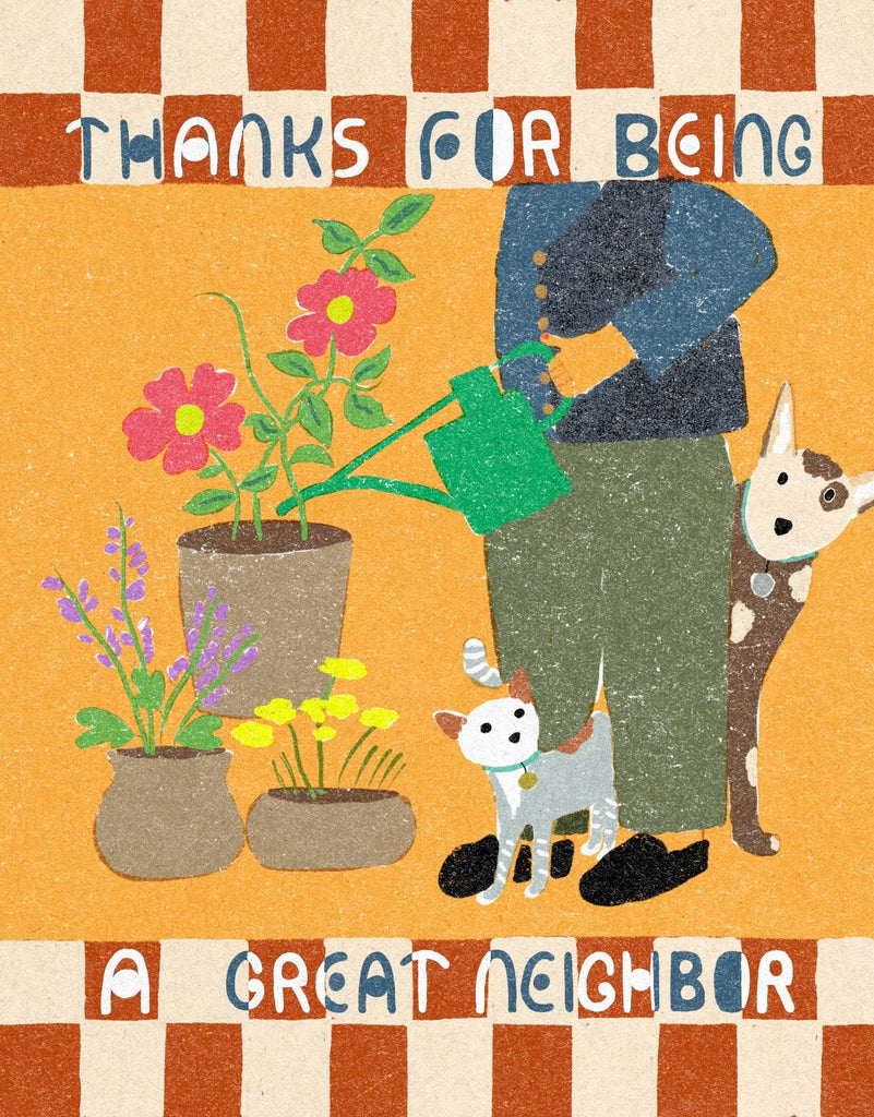 Great Neighbor Card | Hartford Prints
