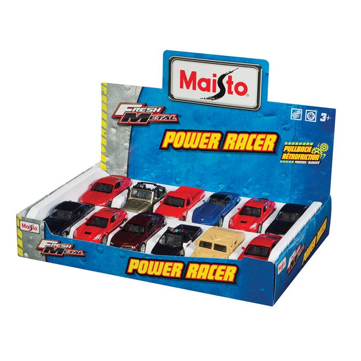Fresh Metal Power Racers Toy Cars
